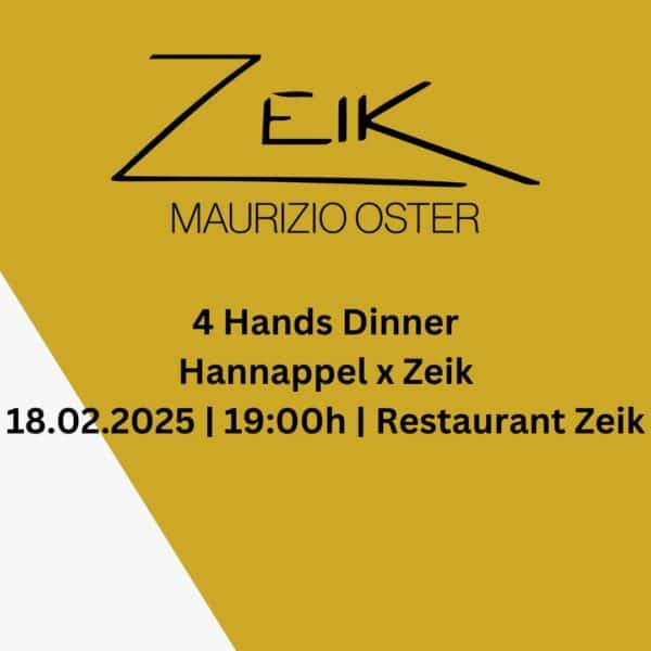 4-Hands Dinner | Zeik x Hannappel